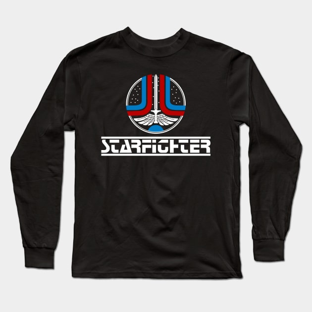 The Last Starfighter Arcade Logo Long Sleeve T-Shirt by Vault Emporium